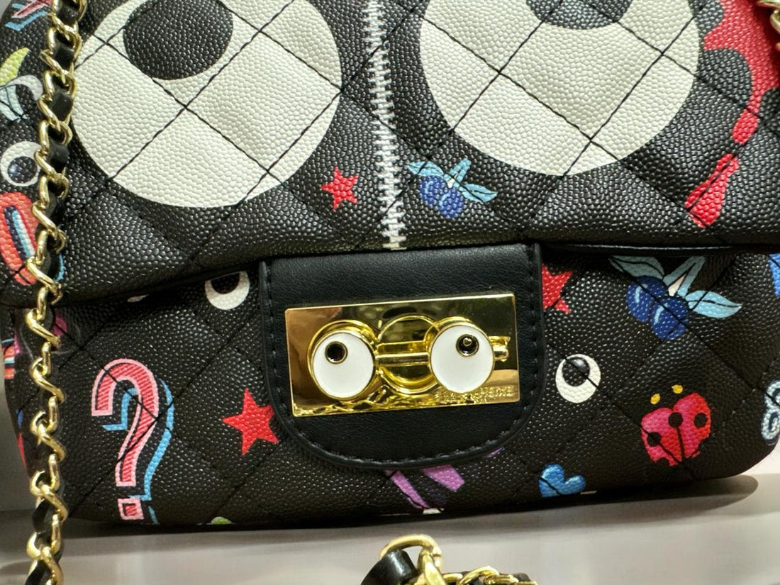 Eye Theme Bags - Owl Eyes Black