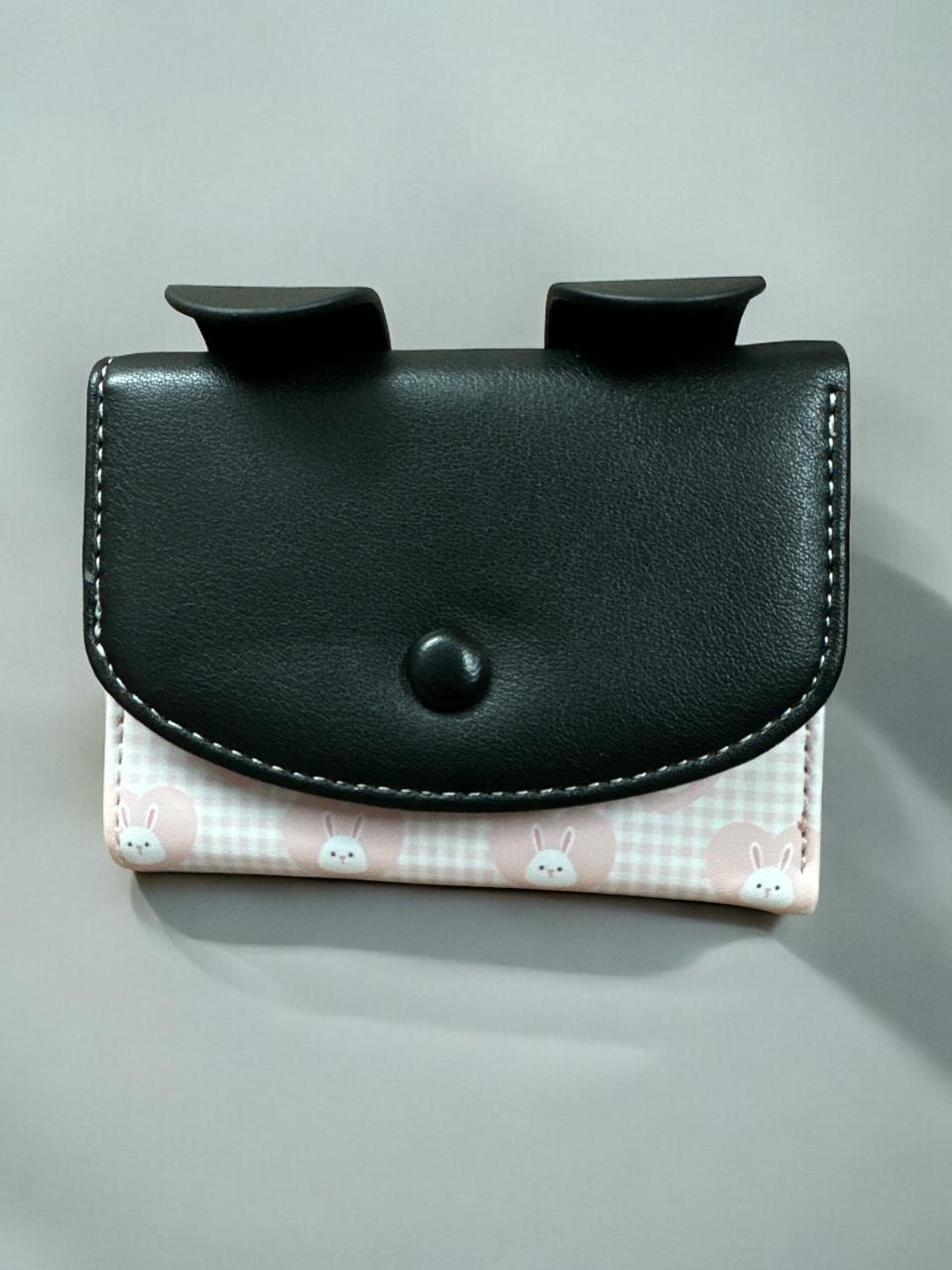 Sleek Snap Wallet Purse