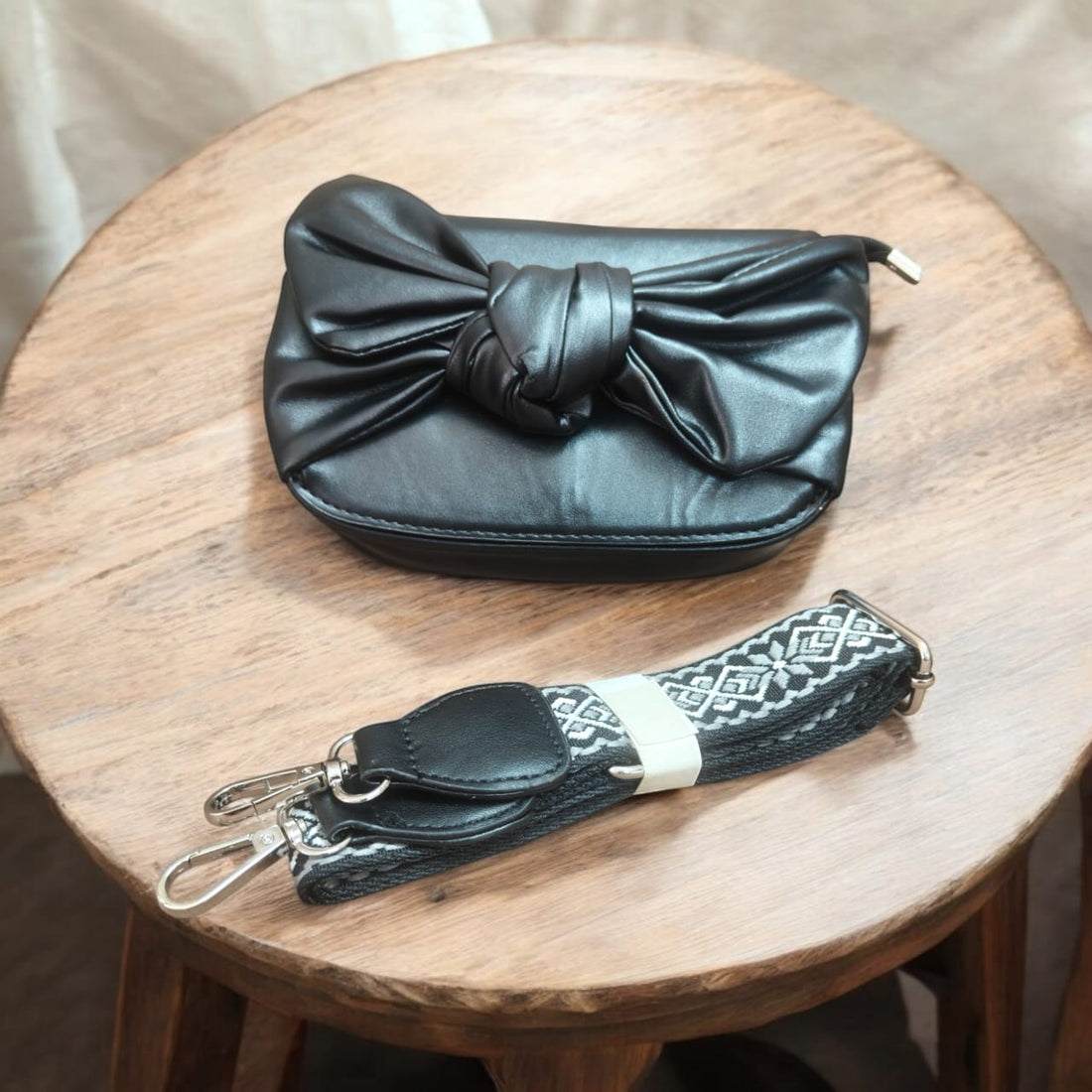 Sling Bag -Knotted Elegance Bag