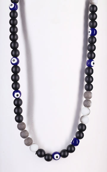 Beaded Evil Eye Necklace