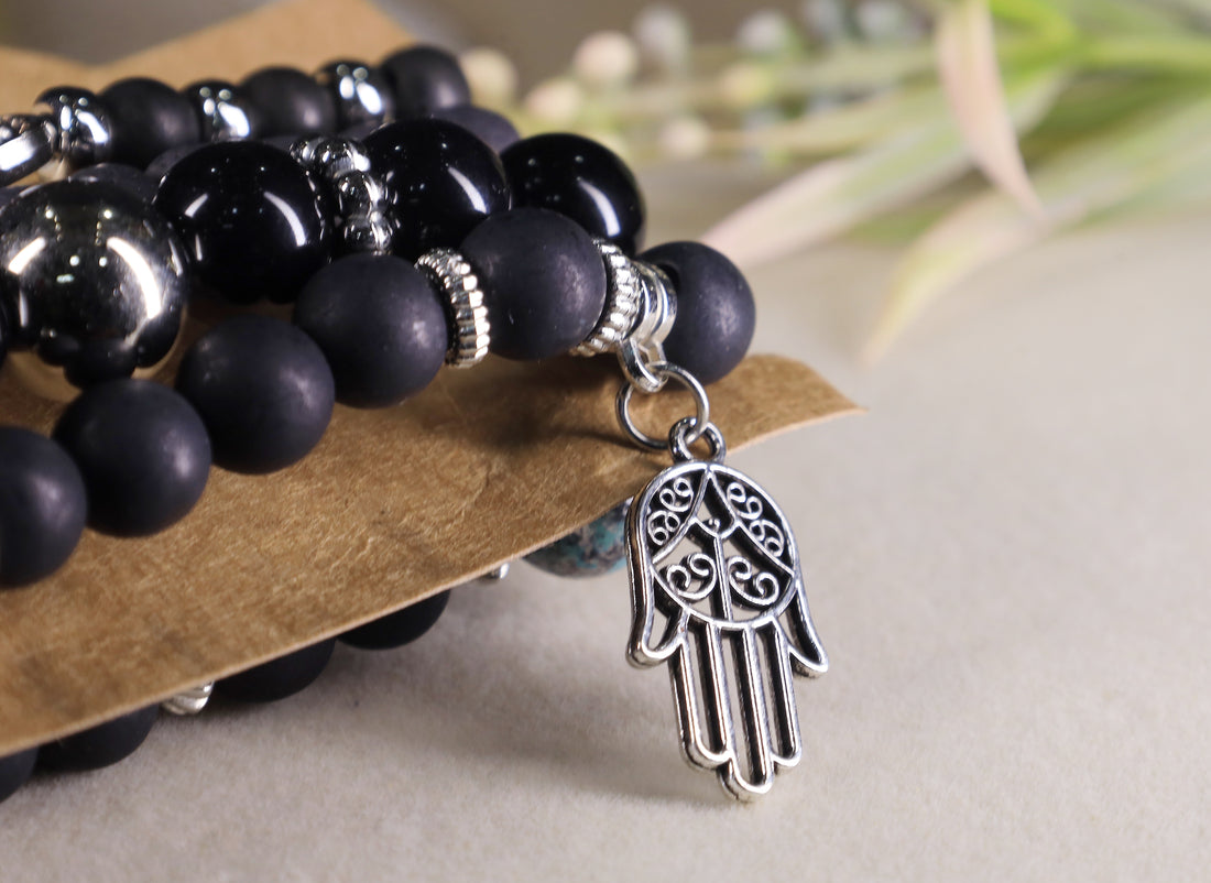 Hamsa Hand Charm Set