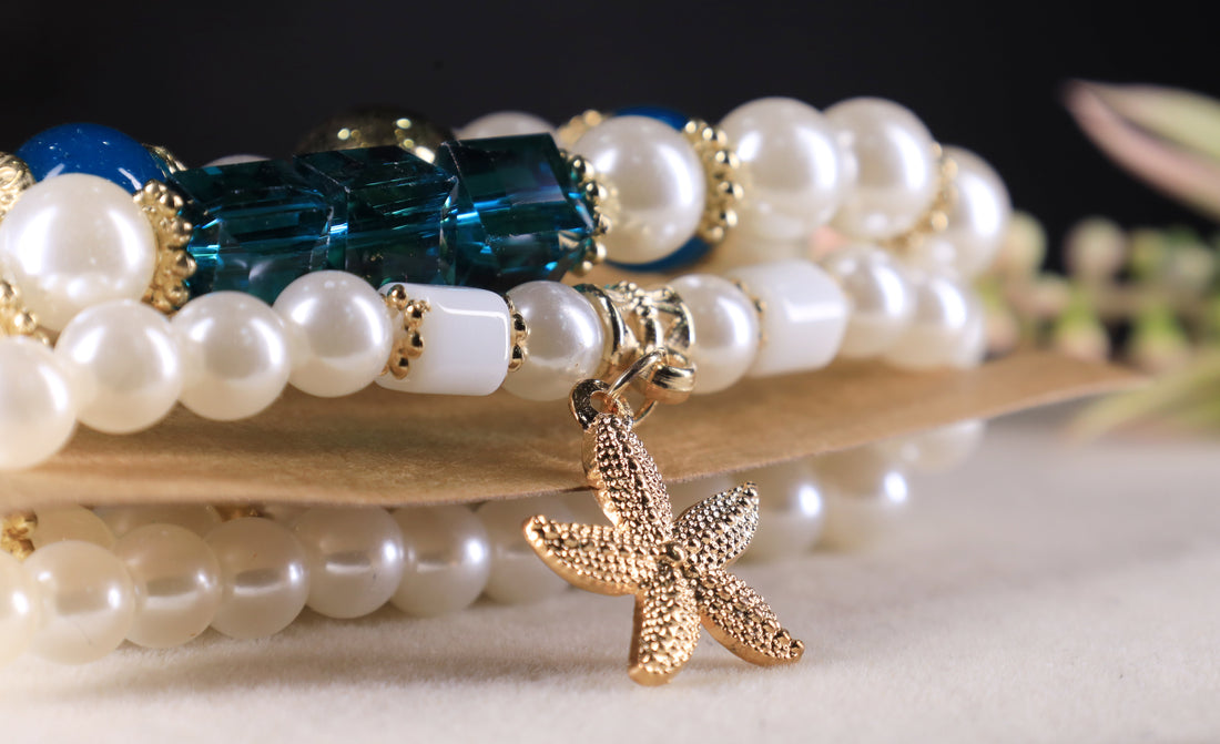 Lunar Guardian Starfish Bracelet