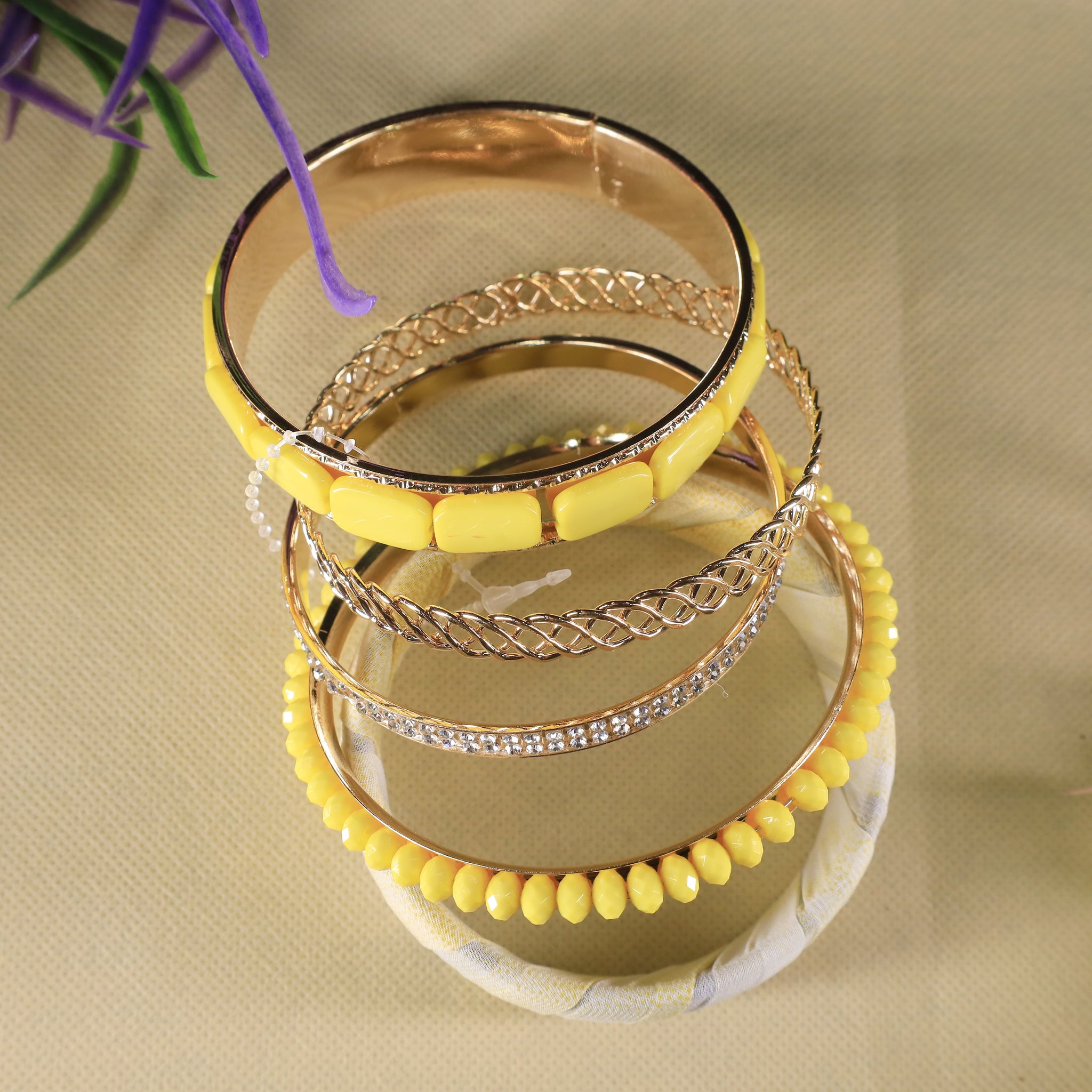 Luminous Chic Bangle Set