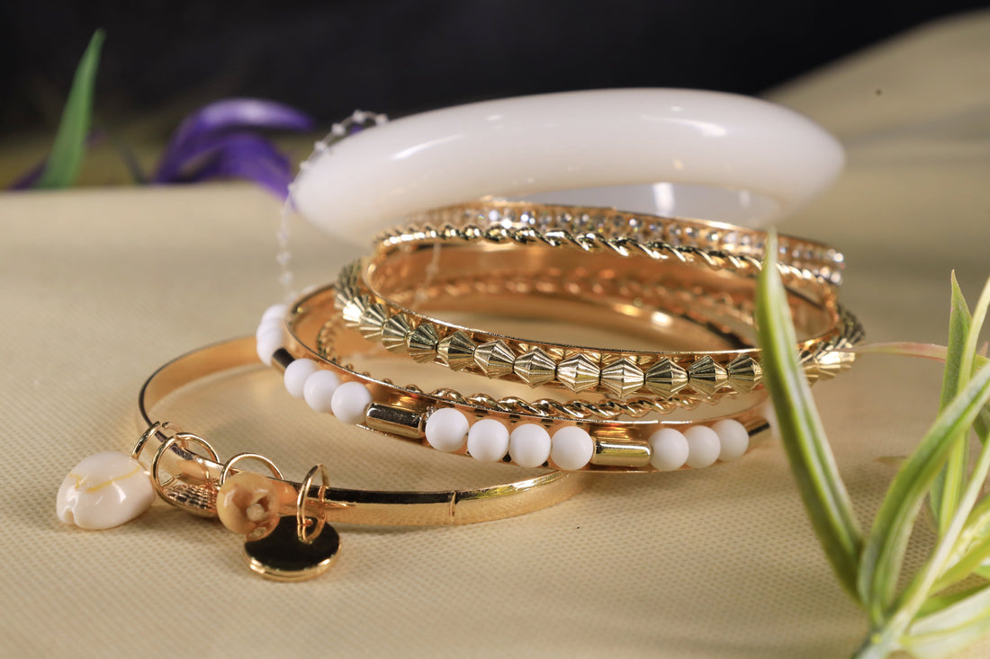 Aurora Luxe Bangle Set