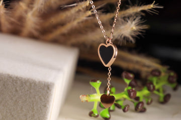 Dual Heart BL Pendant Chain