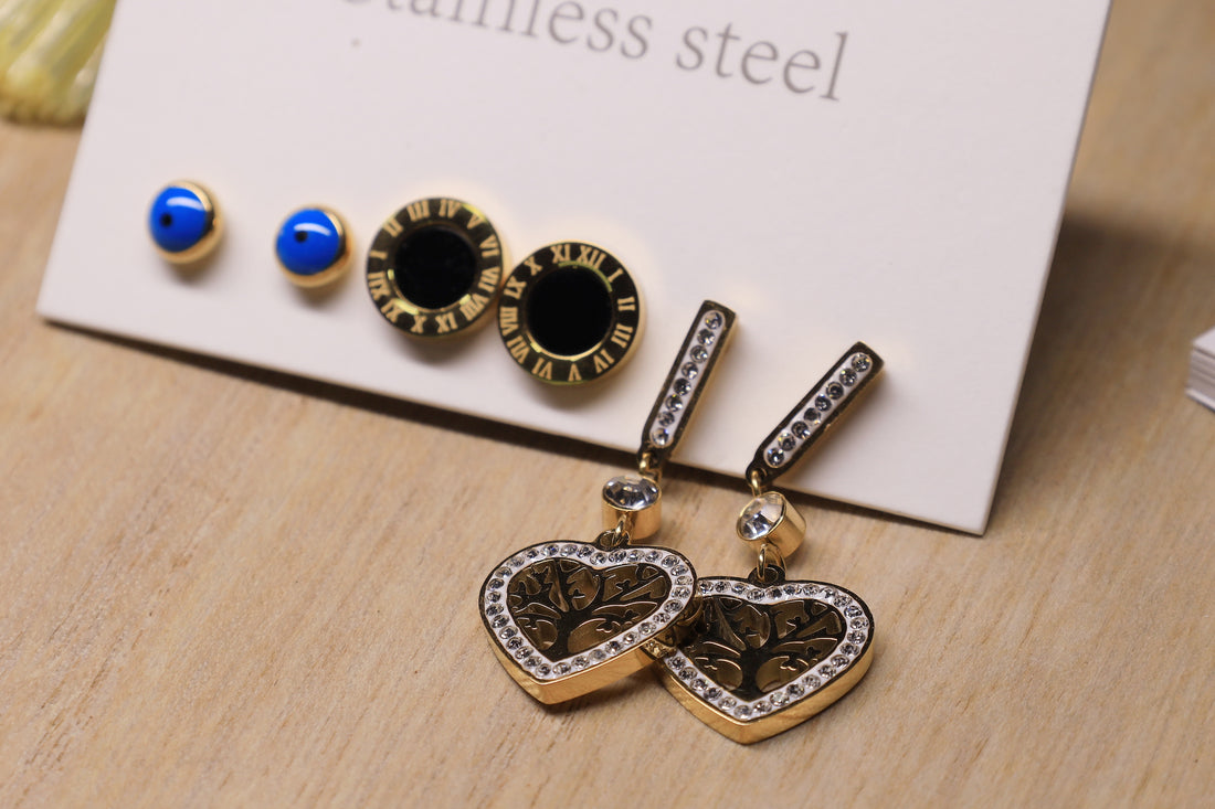 Love Tree Earrings Set