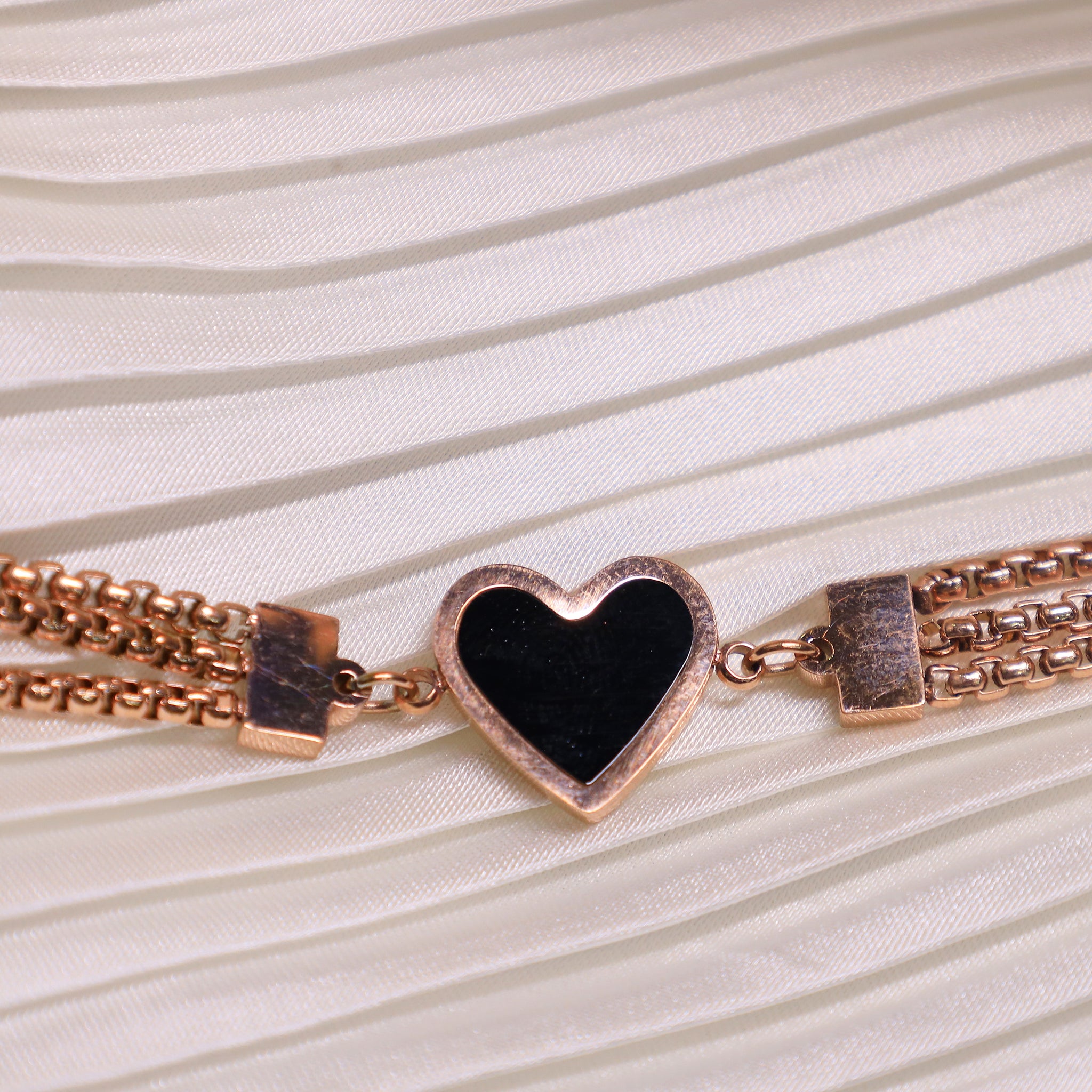 Heart Chain Bracelet