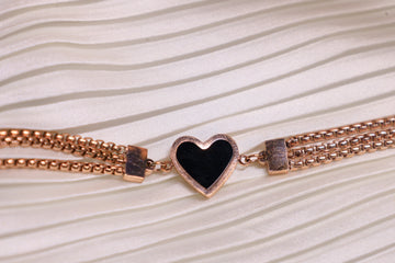 Heart Chain Bracelet