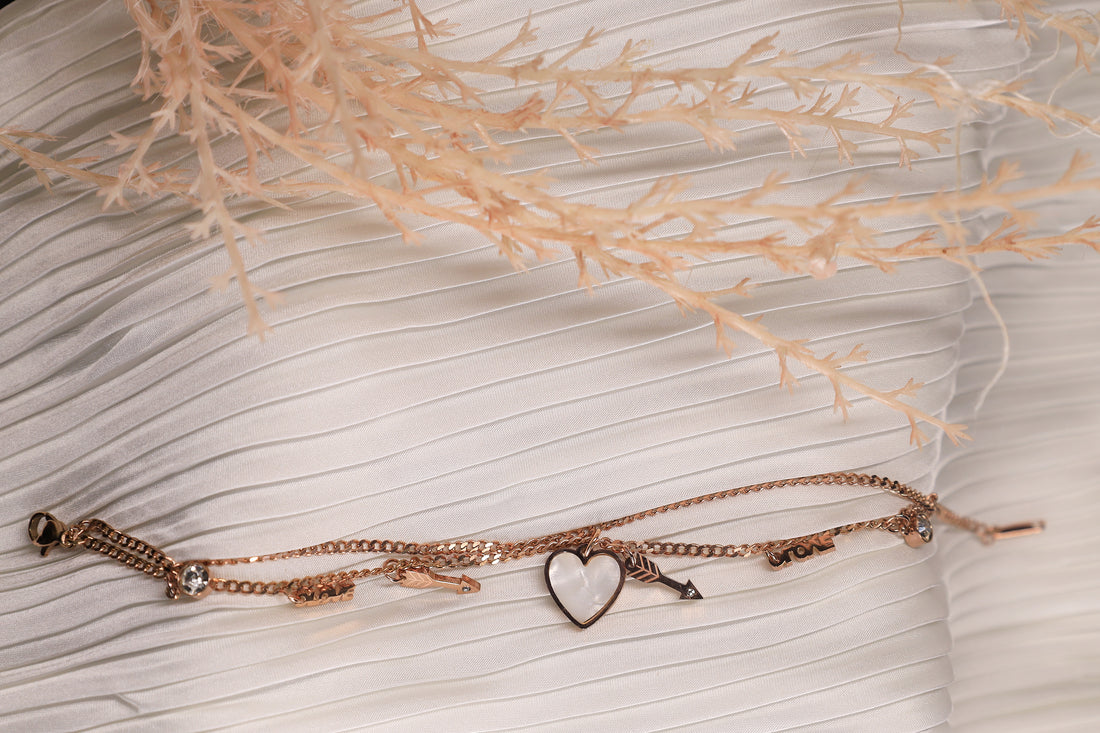 Chain Bracelet - Luxe Heart