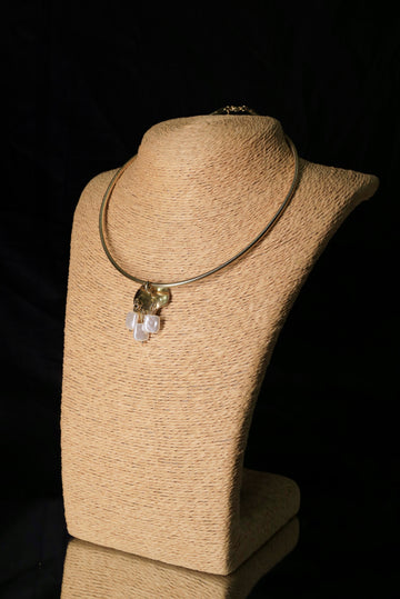 Choker-Radiant Gemstone Harmony Necklace