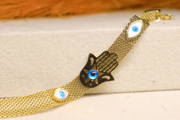 W Chain Bracelet -Aura Shield