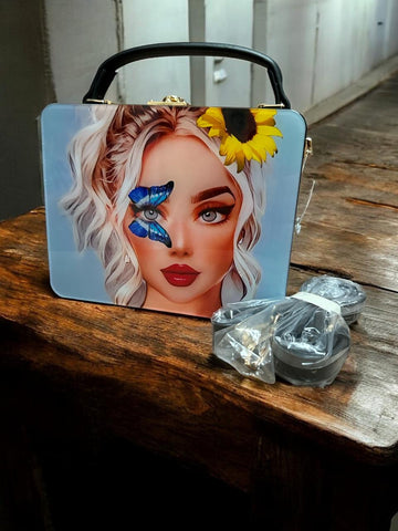 Portrait Purse - Butterfly