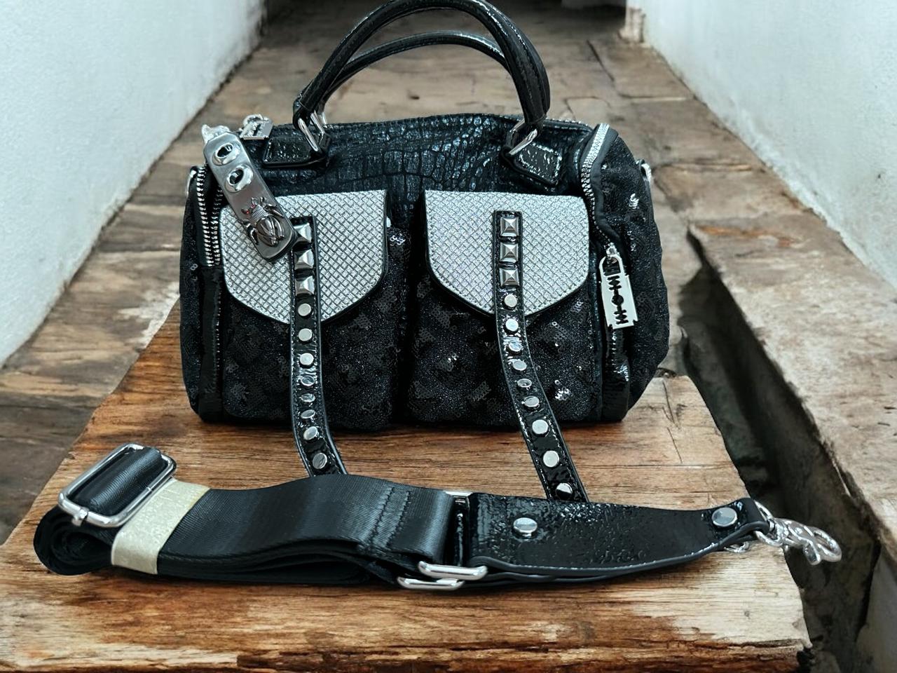 Denim Delight Handbags - Riveted Denim