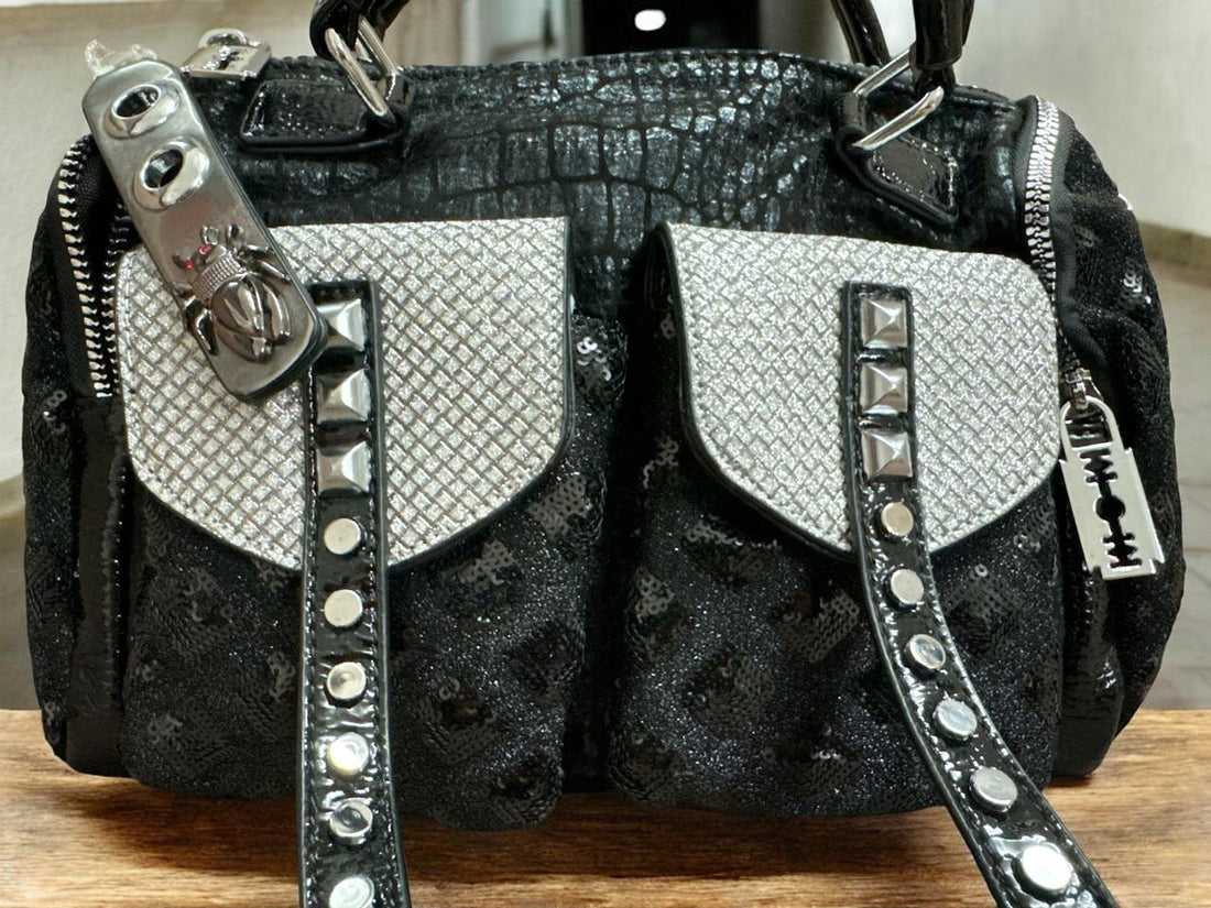 Denim Delight Handbags - Riveted Denim